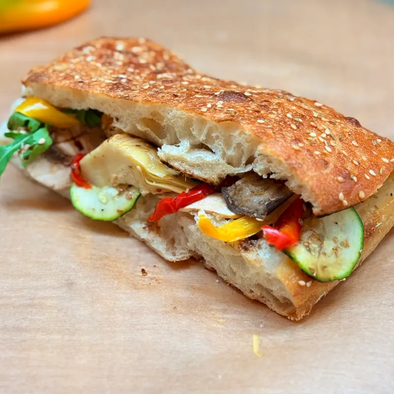 Focaccia Printanière